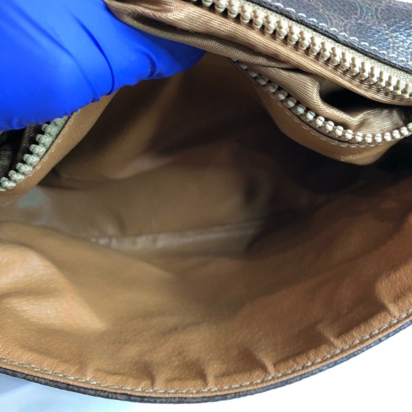 Celine Brown Macadam Crossbody Bag Sku#84022 - Picture 8 of 11